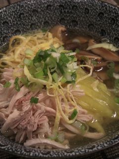 あっさり鶏茶漬け、鶏飯(けいはん)風。-レシピのメイン写真