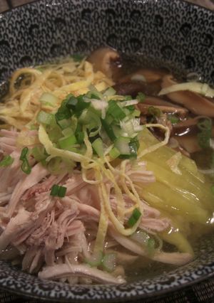 あっさり鶏茶漬け、鶏飯（けいはん）風。-レシピのメイン写真