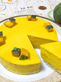 【濃厚】かぼちゃのチーズケーキ♪-レシピのメイン写真