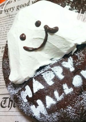 簡単♥ハロウィンケーキ♥ガトーショコラ-レシピのメイン写真