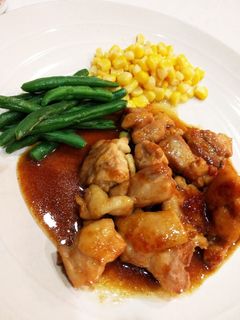 ディナーに♫簡単チキンステーキ♥️豪華-レシピのメイン写真