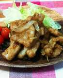 切り落とし肉で簡単ご馳走♪豚のくわ焼き