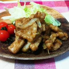 รูปของ 切り落とし肉で簡単ご馳走♪豚のくわ焼き
