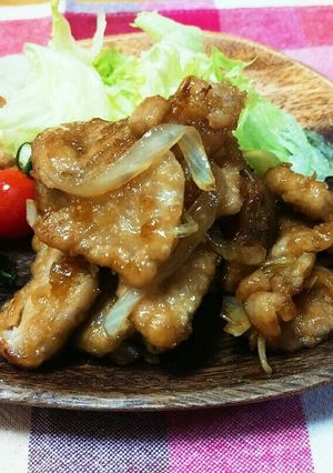 切り落とし肉で簡単ご馳走♪豚のくわ焼き-レシピのメイン写真