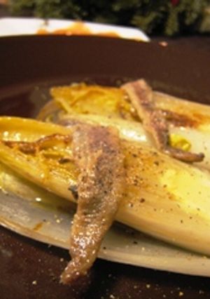 チコリのホットサラダ-レシピのメイン写真
