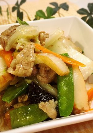 お肉たっぷり八宝菜♪-レシピのメイン写真