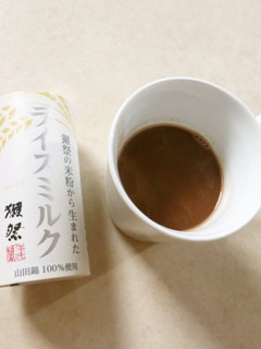 ライスミルクでココア-レシピのメイン写真