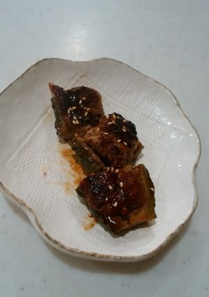 ゴーヤの肉詰め 甘辛美味しい♪-レシピのメイン写真