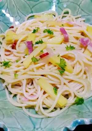 ジャガイモとベーコンのペペロンチーノ☆-レシピのメイン写真