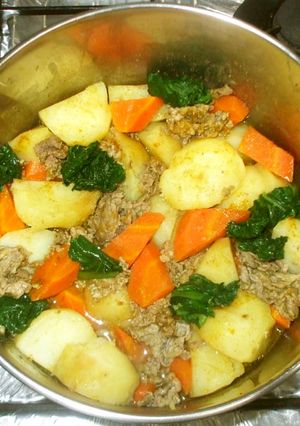 肉じゃが・カレー味♪簡単・基本-レシピのメイン写真