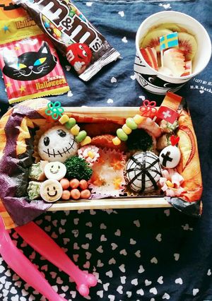 ハロウィン弁当-レシピのメイン写真