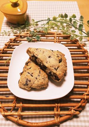 バレンタインに！袋で簡単チョコスコーン-レシピのメイン写真