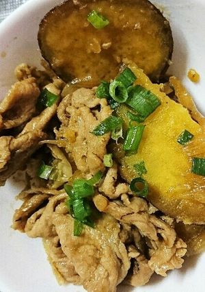さつまいもの肉じゃが風煮-レシピのメイン写真