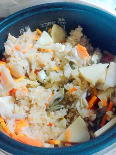 舞茸たけのこご飯-レシピのメイン写真
