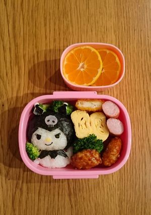 マイメロ クロミ 簡単 キャラ弁-レシピのメイン写真