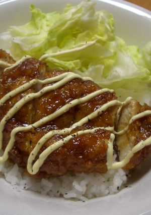 照り焼きチキン丼-レシピのメイン写真
