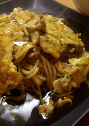 天津飯？ではなくて・・・やきそば！-レシピのメイン写真