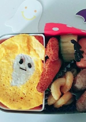 幼稚園年少さんお弁当☆ハロウィン-レシピのメイン写真