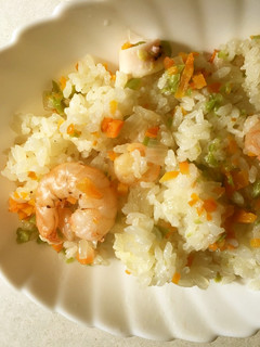 炊飯器で炊くシーフードピラフ風-レシピのメイン写真