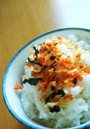 シャカシャカ人参ふりかけ★朝食に…❤-レシピのメイン写真
