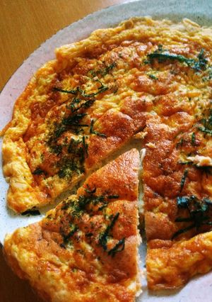 フライパンに入れるだけ★朝食オムレツ-レシピのメイン写真