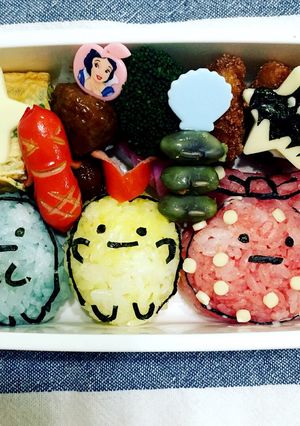 すみっこぐらしキャラ弁-レシピのメイン写真