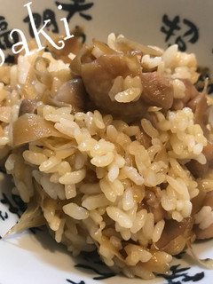 鶏めし☆鶏ごぼうのスタミナ混ぜご飯☆-レシピのメイン写真