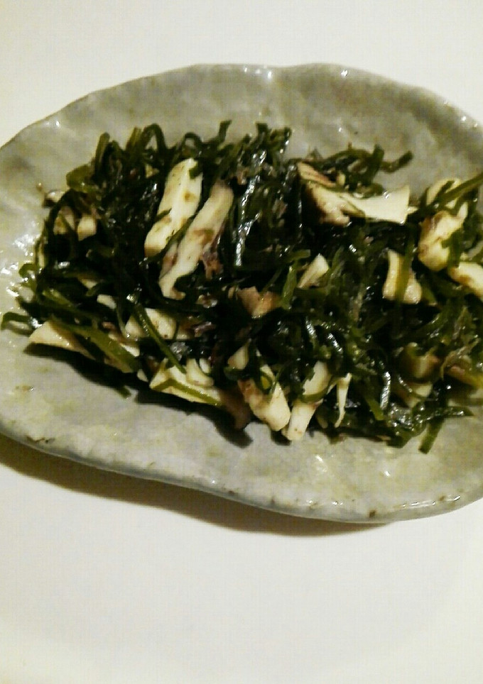 常備菜　切り昆布とエリンギの炒め煮-レシピのメイン写真