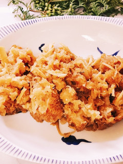 ☆カツのこぶおろし煮-レシピのメイン写真