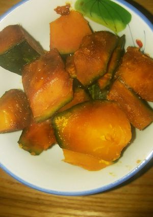 レンジで簡単♪カボチャの煮物-レシピのメイン写真