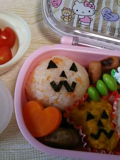 3歳 お弁当 簡単 ハロウィン-レシピのメイン写真