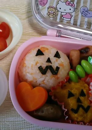 3歳 お弁当 簡単 ハロウィン-レシピのメイン写真