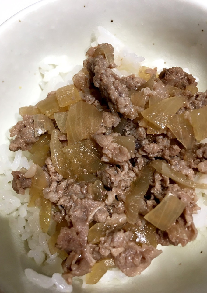 1歳 離乳食 つゆだく牛丼 簡単-レシピのメイン写真