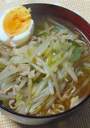 豚肉と野菜のあったかとろみラーメン-レシピのメイン写真