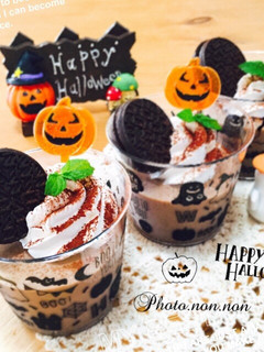 オレオ入りのふんわり簡単チョコムース-レシピのメイン写真
