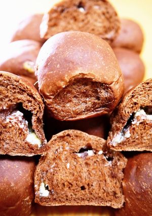 ホワイトチョコチップdeチョコちぎりパン-レシピのメイン写真