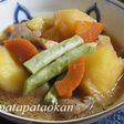 ジャガイモと鶏もも肉の生姜煮