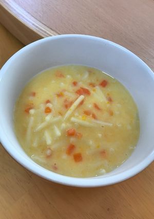 離乳食後期☆クリームスパゲッティ-レシピのメイン写真