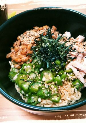 とろーり爆弾釜玉風ラーメン-レシピのメイン写真