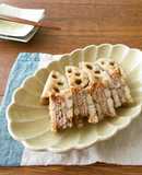 れんこんのはさみ揚げ☆お弁当にも♪