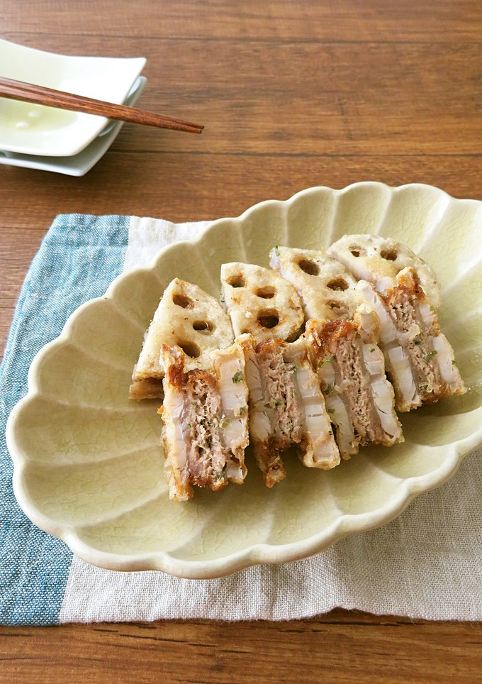 れんこんのはさみ揚げ☆お弁当にも♪-レシピのメイン写真