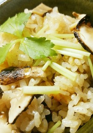 松茸ごはん-レシピのメイン写真