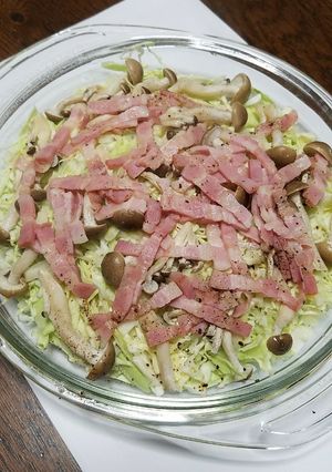 【超簡単】キャベツとベーコンで一品-レシピのメイン写真