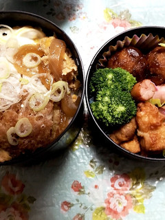 お弁当 旦那さんガンバレ弁当-レシピのメイン写真