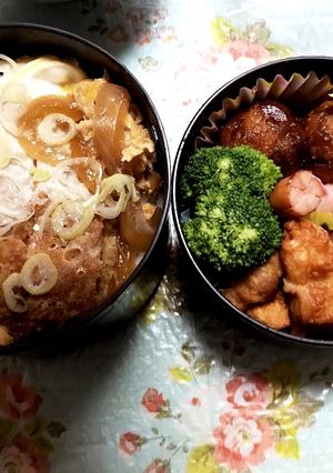 お弁当 旦那さんガンバレ弁当-レシピのメイン写真