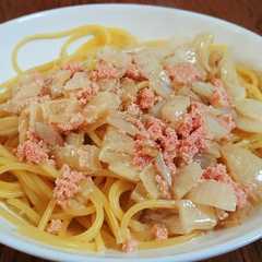 รูปของ 簡単！おいしい！たらこクリームパスタ