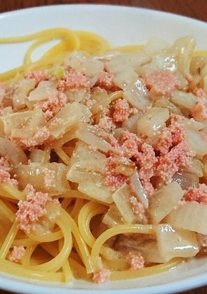 簡単！おいしい！たらこクリームパスタ-レシピのメイン写真