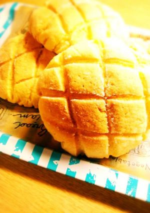 出来立てサクふわメロンパン(´▽｀)ﾉ♪-レシピのメイン写真