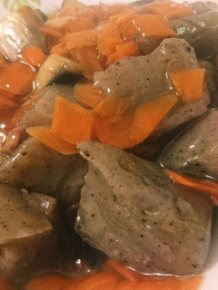茄子こんにゃくの鶏ガラ炒め煮-レシピのメイン写真