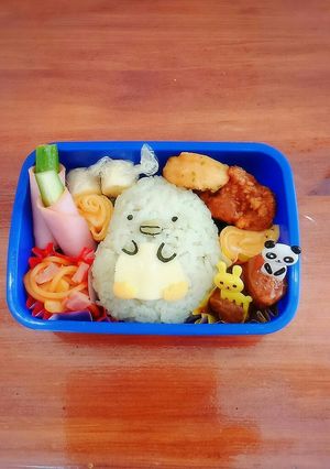 ☆キャラ弁 すみっこぐらし ペンギン-レシピのメイン写真